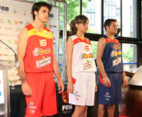 Spain Basketball National Team 2008 Olympic Jersey
