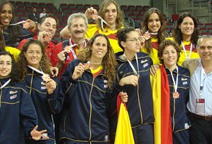 Spain Women Bronze Medal Eurobasket 2009