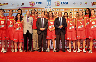 Spain Women’s 2010 Basketball Squad Announced