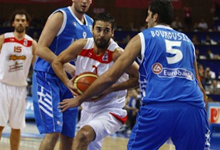 Spain Will Face Greece In First Game of Next Round