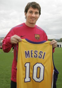 Messi Lakers Jersey