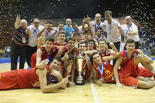 U16 Men Win European Championship In Epic Game Over Serbia 65-63