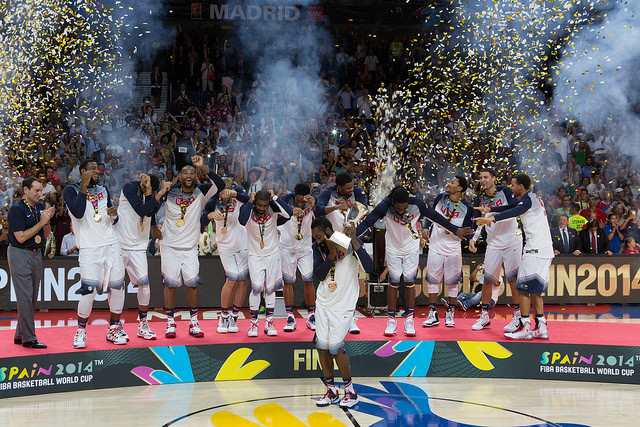 USA Wins 2014 FIBA Basketball As Host Spain Falters In Quarterfinals Against France