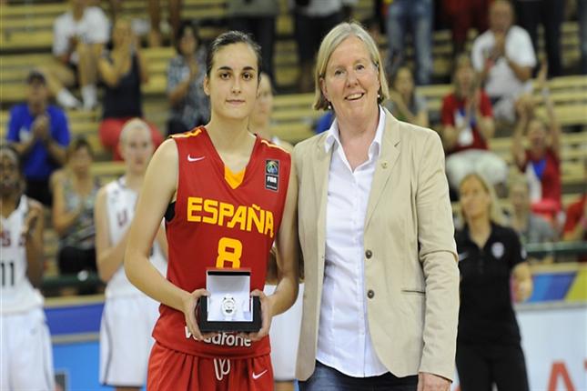 Angela Salvadores Wins 2014 FIBA Young Women’s Player of the Year