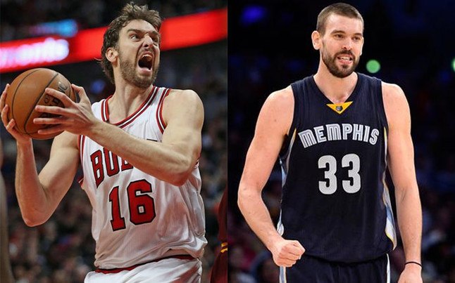 Gasol Brothers in Second Round of 2015 NBA Playoffs